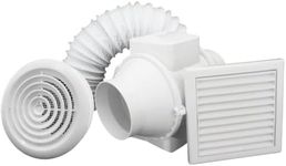 VENTS 4 inch Inline Bathroom Extrac
