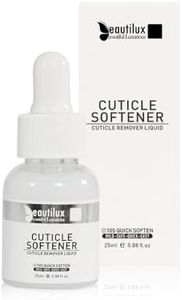 Beautilux Cuticle Remover 25ml, Pour Emollient Cuticule et Dissout et élimine les cuticules des ongles des mains et des pieds