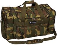 Everest Woodland Camo Duffel Bag, C