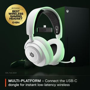 SteelSeries Arctis Nova 7X Wireless Gaming Headset – White