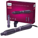 Philips 3000 Series BHA305/00 Ceramic and Keratin Coating Ceramic Ionic Function Fan Brush 3 Accessories