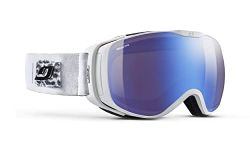 Julbo Luna Women's Ski Goggles with Reactive Photochromic and Polarising Screen Panther White M