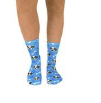 Dogsy Personalised Dog Face Socks | Custom Face Photo Workout Socks | perfect accessory for any warm or winter day | Soft Polycotton Customised Novelty Gifts for Women Men - Add Your Photo