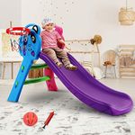 Keezi Kids Slide Swing Set with Bas