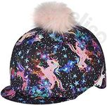Elico Pony Fantasia Unicorn Sparkle Riding Skull Cap Hat Cover