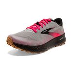 Brooks Women's Catamount Trail Running Shoe (BRK-120339 1B 4722390 9 (098) Grey/Pink)