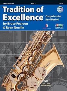 Neil A. Kjos Music Company Tradition of Excellence Book 2 for Alto Saxophone