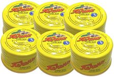 Icelandic Natural Cod Liver, 6.7oz/190g Cans (Pack of 6) with Omega 3, Wild Caught, in own Oil