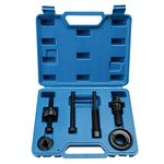 8milelake Power Steering Pump Pulley Puller Remover Installing Tool Kit Compatible for GM & Ford