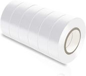 OVERSPREAD INTERIOR HUB Self-Adhesive PVC Electrical Insulation Tape / 18mm x 8 meter Electrical Tape/Waterproof Heavy Duty Tape (15, White)