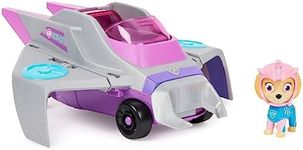 PAW Patrol, Aqua Pups Basic Vehicle Toy Car in Ray Design with Skye Puppy Figure, Toy Suitable for Children from 3 Years