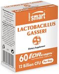 Supersmart MrSmart - Probiotics and Prebiotics, Weight - Lactobacillus gasseri - probiotic strain. Optimal delivery of six billion mirco-organisms per day. Restores the balance of intestinal microflora. 100 mg, 60 DR Caps