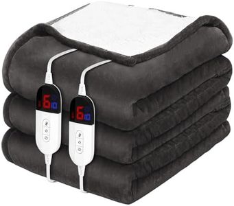 HOW'S MY HOUSE Dual Control King Size Heated Blanket