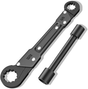 PROCHOP Plumbing Tools Angle Stop Wrench Kit - Professional Plumber Wrench Tools for Installing Compression Angle Stop and Removing the Compression Ring
