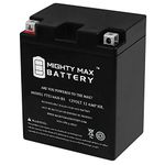 YTX14AH - 12 Volt 12AH 210 CCA - High Performance Maintenance Free SLA AGM Power Sport Battery - Mighty Max Battery Brand Product