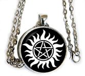 Supernatural inspired pendant necklace - anti possession symbol HM