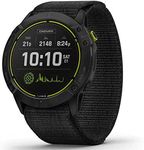 Garmin Enduro, Steel with Grey UltraFit Nylon Strap