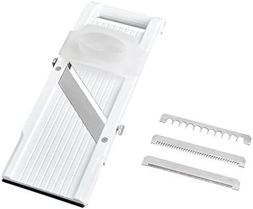 Benriner BN95 Professional Series Vegetable Slicer, 95mm, White, 95W