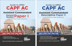 Guide to UPSC CAPF AC Central Armed Police Forces Assistant Commandant General Studies & Descriptive Papers I & II with Previous Year Questions 3rd Edition | For 2024 Exam | PYQs