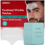 AUSLKA Men's Forehead Wrinkle Patches, Anti-Wrinkle Facial Treatment, Smooth Fine Lines & Wrinkles 24PCS