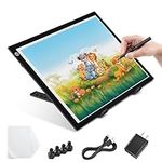 Yescom A3 LED Light Pad 17"x12" Light Box for Tracing Diamond painting Light Board with Stand USB Power Artists Drawing Sketching Tattoo Animation