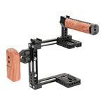 CAMVATE Universal Adjustable Camera Cage Fit for Right Handle and Left Handle Camera