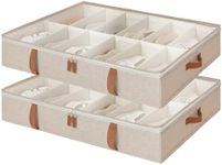 StorageWorks Under Bed Shoe Storage