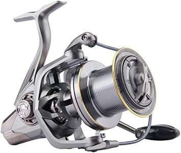 HAUT TON Spinning Reel NGK-12000 Advanced Version,17+1BB Graphite Frame Surf Fishing Reels,4.8:1 Gear Ratio 55lbs Max Drag Medium/Heavy Long Casting Inshore & Offshore Saltwater Monster Fish.