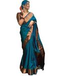 Avantika Fashion Women's Kanjivaram Soft Pure Silk Banarasi Sarees With Blouse Piece