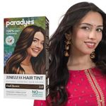 Paradyes Dark Brown Timeless Hair Tint, Permanent Crème Hair Colour for Natural-Looking Results, Complete Grey Coverage, Long-Lasting Formula Free from PPD, Ammonia, & Resorcinol, 3.0 Dark Brown