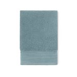 Kate Spade New York Scallop Pleat Bath Towel, Storm Cloud Blue