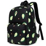 Fuyicat School Backpack for Girls, Kids Teens Elementary Middle School Bag Women College Bookbag Laptop Backpacks, Avocado, L