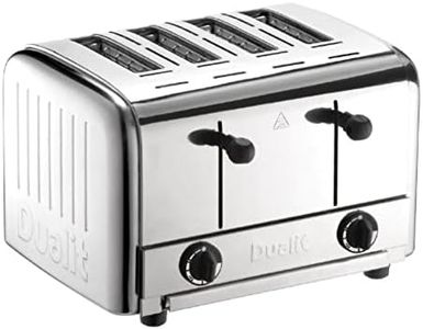 Dualit 49900 Catering 4-Slot Pop Up Toaster,Silver
