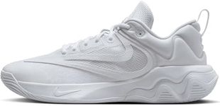 Nike Men's Basketball Shoe, White, 