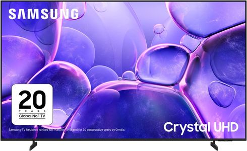 Samsung 75" Crystal 4K Smart TV – Q-Symphony, Metal Design, 2025