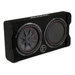 Kicker 48TRTP122 TRTP 12-inch (30cm) Thin Down Firing Subwoofer and Passive Radiator Enclosure, 2-Ohm, RoHS Compliant