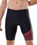 Speedo Men's Endurance 10 Medley Logo Jammer - True Navy & Watermelon