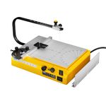 MINOVA Hot Wire Foam Cutter, Foam Cutting Worktable with Elevated Extension Rail, Auto Shut-Off Function Hot Wire Cutting Tool for EVA, Sponge, KT board, Insulation panels, Polystyrene Foam