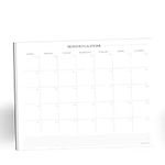 Monthly Calendar Notepad- 50 Undate