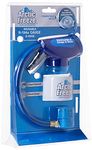 InterDynamics Arctic Freeze Car Air Conditioner Refrigerant Gauge and Hose, Reusable AC Recharge Kit Compatible with R-134A Cans with Self Sealing Valves