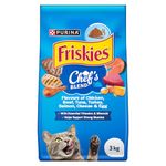 Friskies Chef's Blend Dry Cat Food - 3 kg Bag