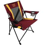 Kijaro Sports Fan Folding Chair, 26" L x 35.5" W x 37" H, Washington Commanders