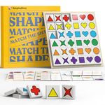 Keeping Busy Match The Shapes Games for Seniors Adults | Games for Low Vision Seniors Products for People with Dementia Activities for Seniors with Dementia Games for Seniors Matching Games for Adults