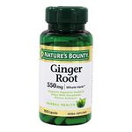 Nature's Bounty Ginger Root 550 mg, 100 Capsules