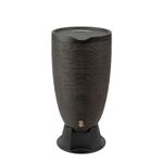 RTS Home Accents Newport Bronze Rain Barrel with Stand and Lid