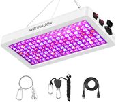 2024 Newest WZDRAGON BW2000 LED Grow Lights Double Chips Full Spectrum with 10ft Cable for Greenhouse and Indoor Plant Veg and Flower Growing