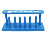 New Verma Optical Plastic Test Tube Stand for industrial,pathology and scientific laboratories (6 Hole)