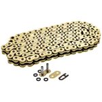 NICHE Gold 520 X-Ring Chain 116 Links With Connecting Master Link