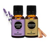 Earth N Pure Sandalwood Essential Oil and Lavender Essential Oil Pack of 2-15 ml