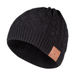 blueear Beanie Hat Bluetooth 5.2 Headphone Wireless Winter Knit Hats with Stereo Speaker and MIC 25 Hours Working Time